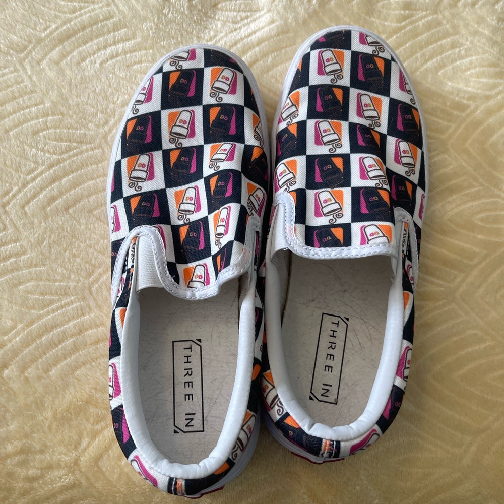 Dunkin Donut Slip-On Shoes by Three In